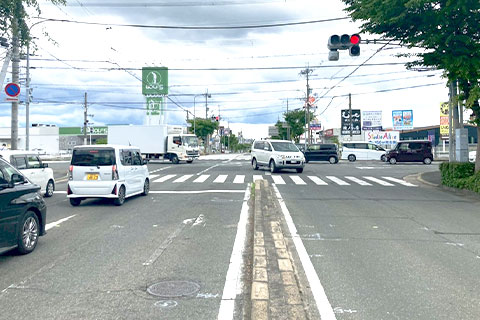 精華町方面からの道案内
